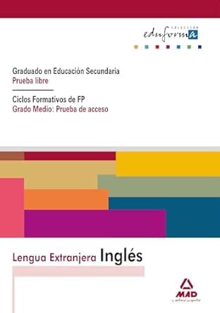 Lengua extranjera inglés Graduado en educación secundaria prueba