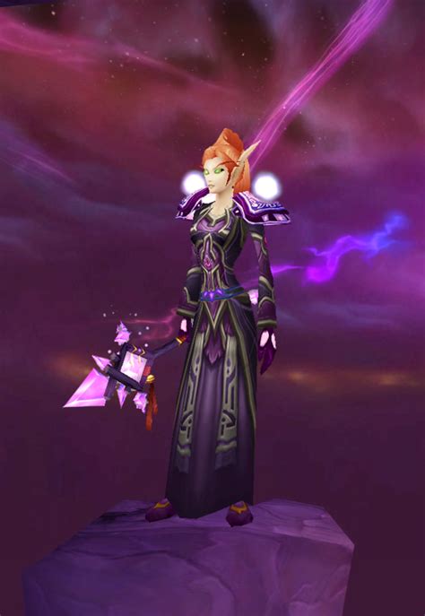 World Of Warcraft Transmogrification Guide Cloth Nether Set For Mage Priest And Warlock 37062