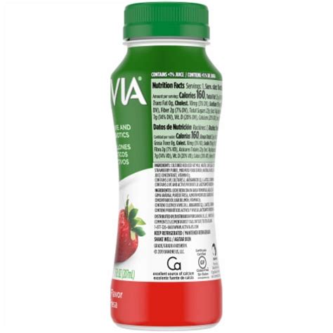 Activia Strawberry Probiotic Low Fat Yogurt Drink 7 Fl Oz Kroger