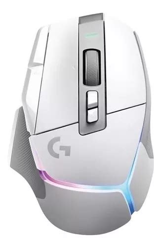 Mouse Gamer Inal Mbrico Recargable Logitech Serie G G X Plus White