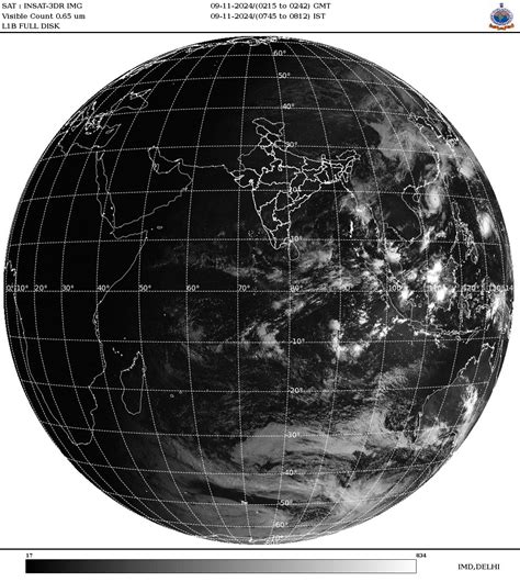 Latest Satellite Map Of India Imd - China Map Tourist Destinations