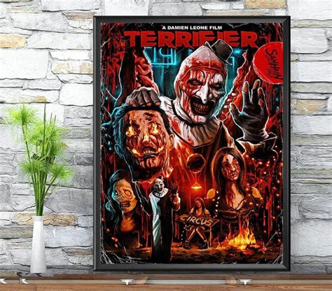 Buy Terrifier 2 Poster | Official Merchandise | Art, It the clown movie ...