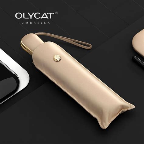 Olycat Parapluie Plat Et Automatique Pliant P Grandado