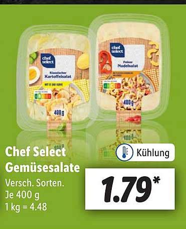 Chef Select Gem Sesalate Angebot Bei Lidl Prospekte De