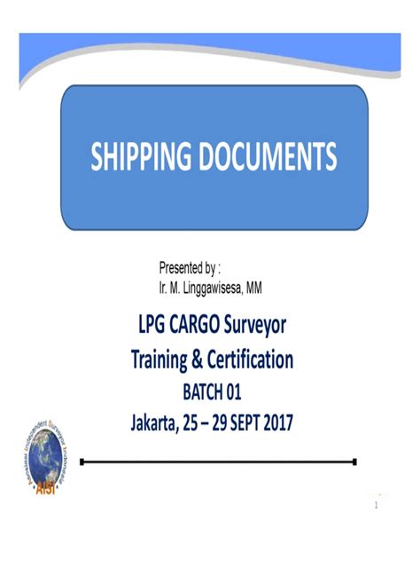 Shipping - Documents - Lpg01 | PDF | Cargo | Transport