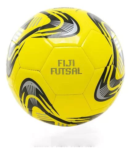 Pelota Kossok Fiji Fútbol N4 Fútsal Medio Pique Césped Color Amarillo