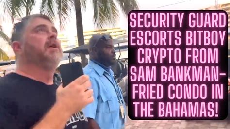 Security Guard Escorts BITBOY CRYPTO From SAM BANKMAN FRIED Condo In