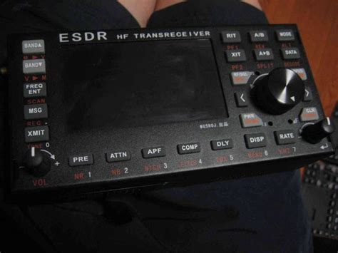 ESDR - new portable SDR HF transceiver