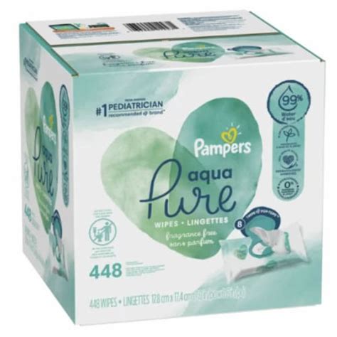 Pampers Aqua Pure Sensitive Baby Wipes Wipes Kroger