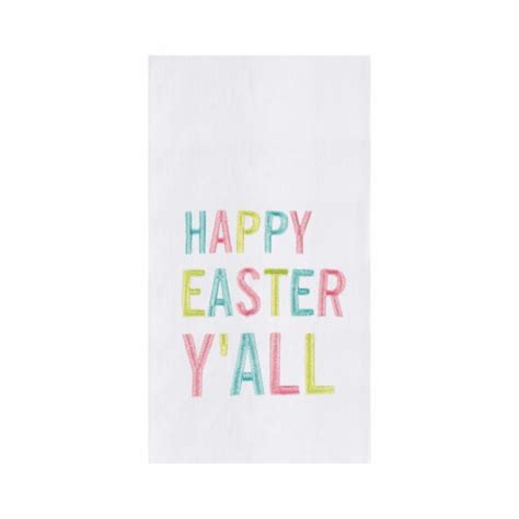 Happy Easter Y All Flour Sack Kitchen Towel 1 Ralphs