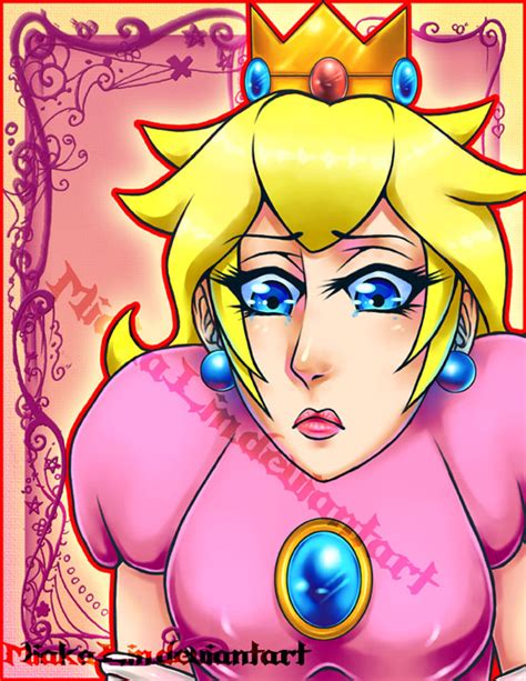 Princess Peach crying by MiakaLin on DeviantArt