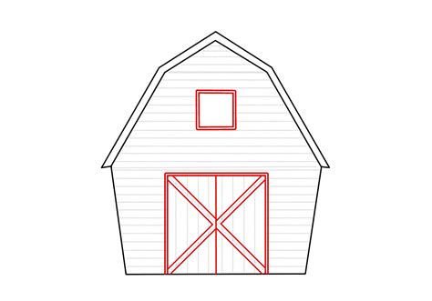 How To Draw A Barn Design School