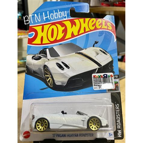 Hot Wheels ‘17 Pagani Huayra Roadster 1 64 Shopee Philippines