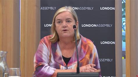 Metropolitan Police Baroness Casey Tells London Assembly The Force Is Guilty Of Institutional