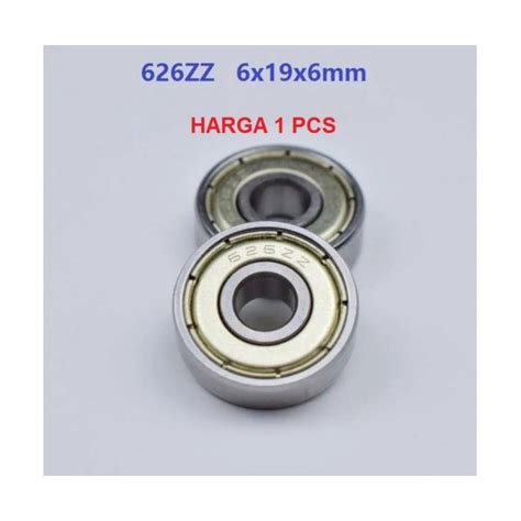 Jual Ball Bearing 626ZZ 626Z 626 ZZ Deep Groove Miniature SEALED LAHER