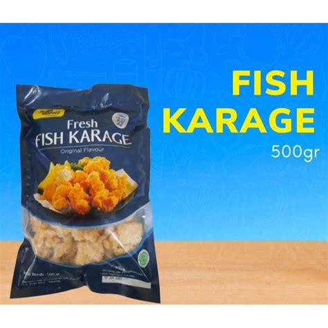 Jual Fura Seafood Fresh Fish Karage 500 Gram Shopee Indonesia