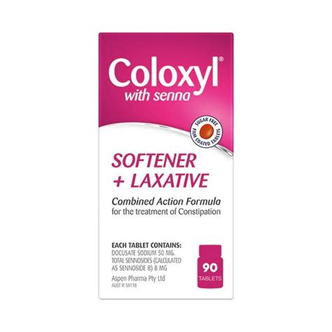 Coloxyl With Senna 90 Tablets The Online Pharmacy