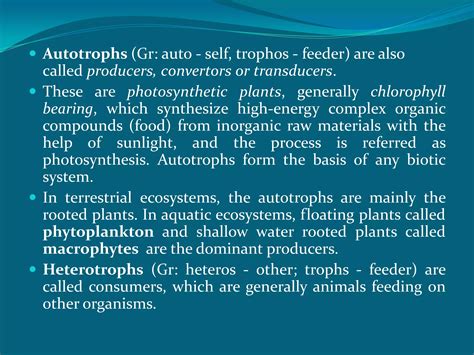 Components Of Ecosystem Ppt