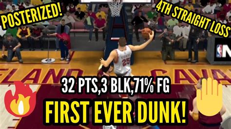 Mycareer Ep First Dunk In Mycareer Th Straight Loss Youtube