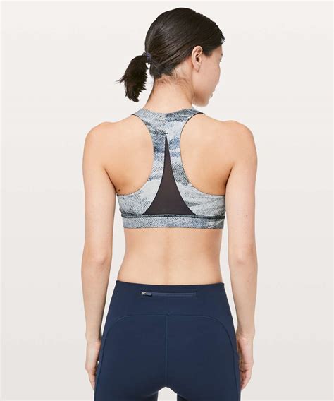 Lululemon Invigorate Bra Mesh Scape Multi True Navy Lulu Fanatics