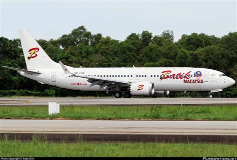 9M LRR Batik Air Malaysia Boeing 737 8 MAX Photo By Kody Chin ID