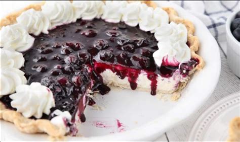 Blueberry Muffin Ice Cream Pie Cook With Brenda Gantt