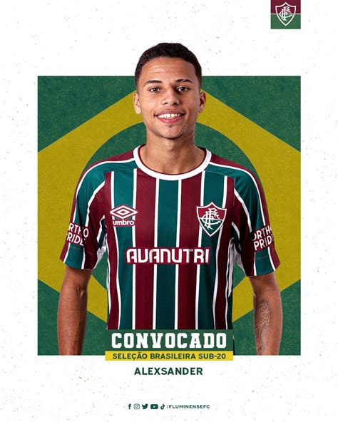 Fluminense F C On Twitter O Volante Alexsander Foi Convocado Para A