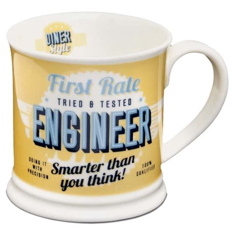 Diner Style Mugs Engineer 00195000050