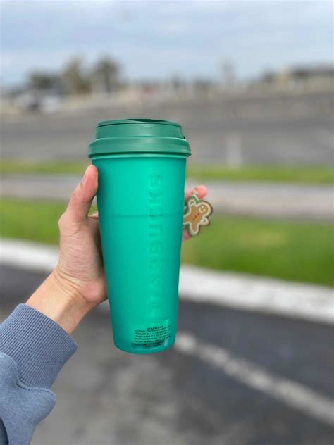 Termo Tumbler Starbucks Verde Jengibre Navidad Colgante Envío gratis