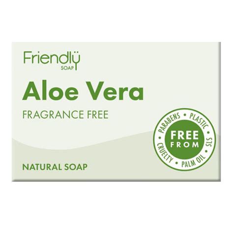 Friendly Aloe Vera Soap Bar 95g Health Matters