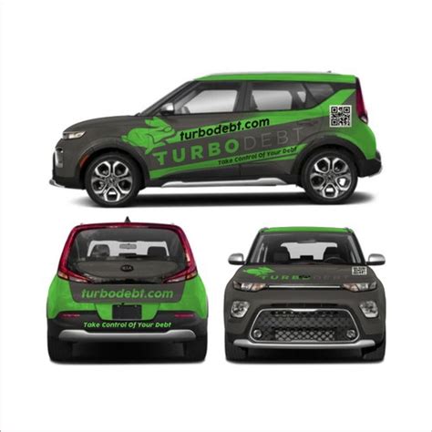 Designs Kia Soul Car Wrap Design For Hot Fintech Startup Car Truck