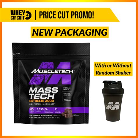 Muscletech Mass Tech Extreme Ultimate Whey Protein Mass