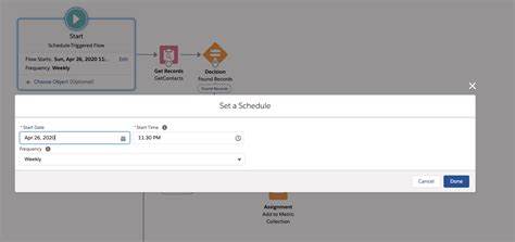 How to use Scheduled Flows in Salesforce