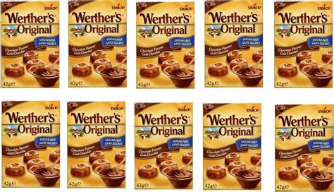 10 42g Werthers Original Caramel Chocolate Amazon Co Uk Grocery