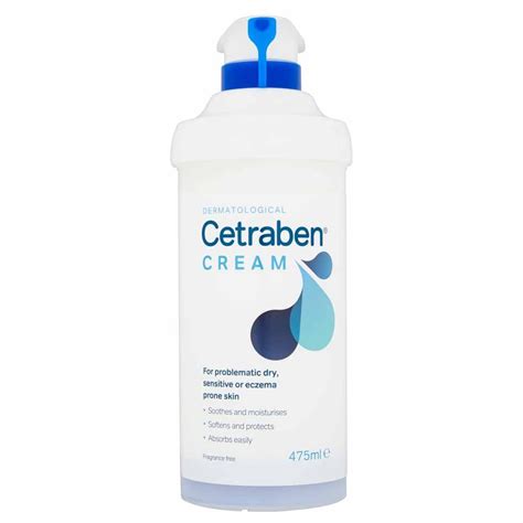 Cetraben Cream 475ml Hydrating Eczema Cream Mcgrocer