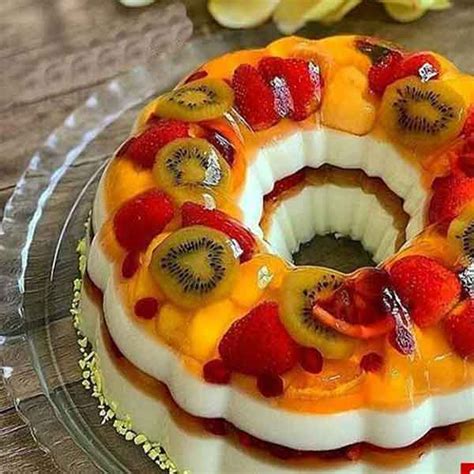 طرز تهیه ژله ویترینی با شیر یک دسر شیک و مجلسی