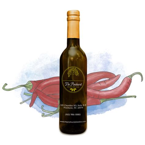 Red Cayenne Chili Olive Oil 750 Ml The Pinehurst Olive Oil Company