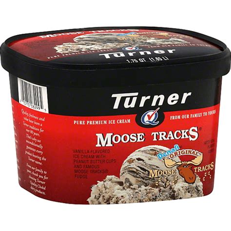 Turner Ice Cream Denali Original Moose Tracks Ice Cream Hays