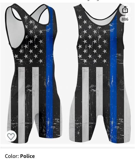 Police Wrestling Singlets