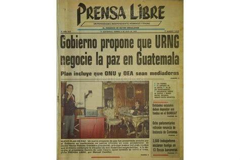 La Firma De La Paz En Guatemala Timeline Timetoast Timelines