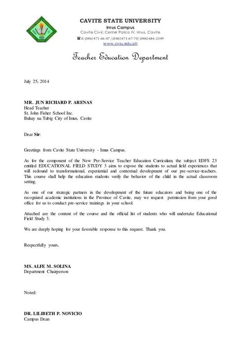 Academic Visit Request Letter Understanding The Background Of Academic