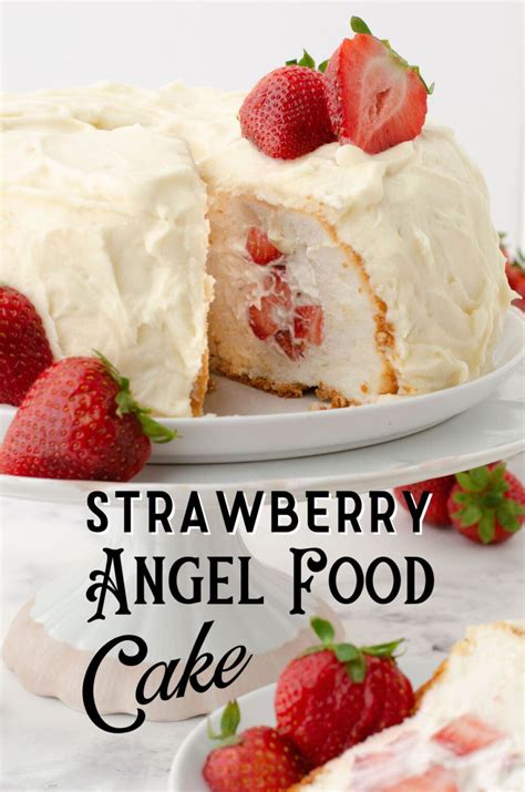 No Bake Strawberry Angel Food Cake Dessert Recipe Restless Chipotle