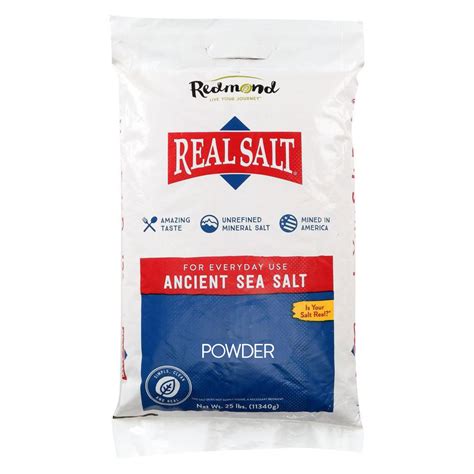 Real Salt Powder Bulk (25 lb) | Redmond Life