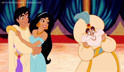 The Sultan, Jasmine and Aladdin - Disney Parents Image (25773909) - Fanpop