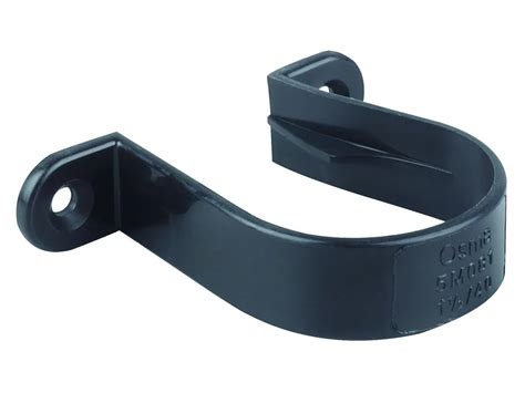 Pipe Bracket Black 40mm BuyMaterials