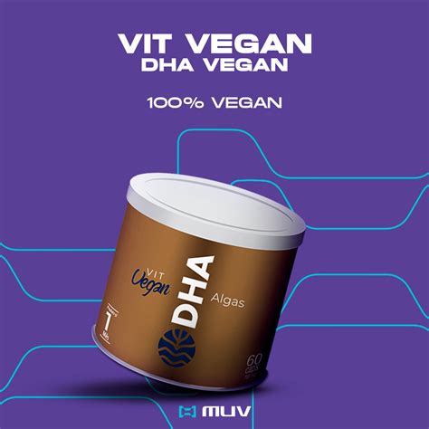 Vit Vegan Dha Algas C Psulas Vital Tman Muv Viva Em Movimento