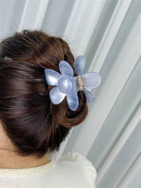 Flower Design Hair Claw SHEIN USA