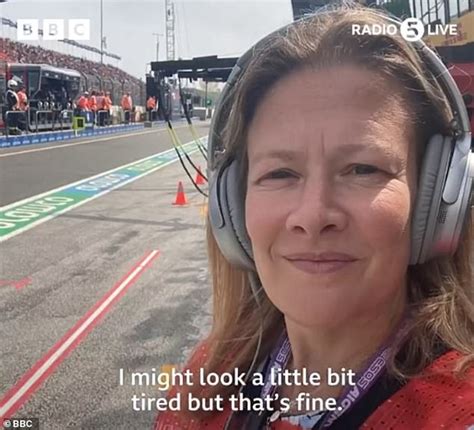 Bbc F1 Presenter Jennie Gow 45 Reveals She Has Developed Dyslexia