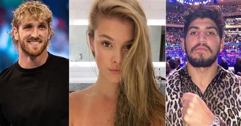 Dillon Danis Posts Logan Pauls Gf Nina Agdal With No Clothes On Game