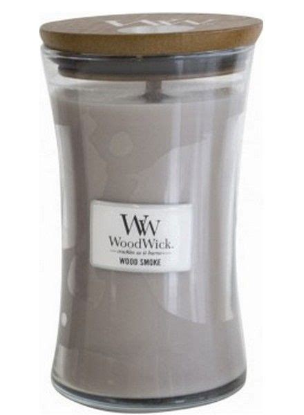 WoodWick Large Candle Wood Smoke shop je bij US Candles - US Candles